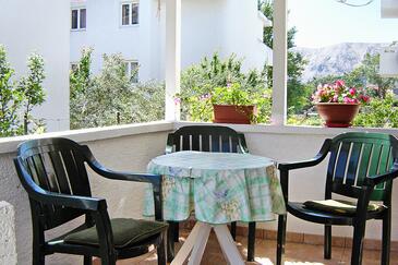 Apartmani s parkingom Baška, Krk - 5443