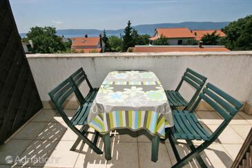 Apartmanok parkolóhellyel Pinezici, Krk - 5465