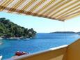 Gršćica, Terrasse - vue dans l’hébergement en type apartment, WiFi.