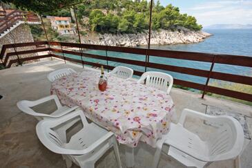 Dvosobni apartman Uvala Pobij, Hvar (A-5712-a)