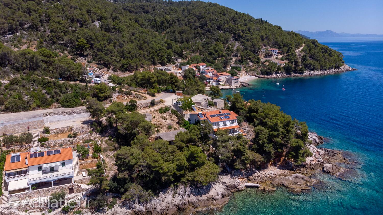 Seaside secluded apartments Cove Torac, Hvar - 575