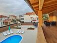 Bibinje, Terasa 1 - pogled u smještaju tipa apartment, WiFi.