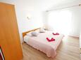Nin, Ložnice v ubytování typu apartment, domácí mazlíčci povoleni a WiFi.