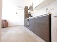 Nin, Kuchyně v ubytování typu apartment, s klimatizací, domácí mazlíčci povoleni a WiFi.