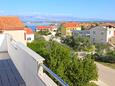 Nin, Terasa - pohled v ubytování typu apartment, domácí mazlíčci povoleni a WiFi.