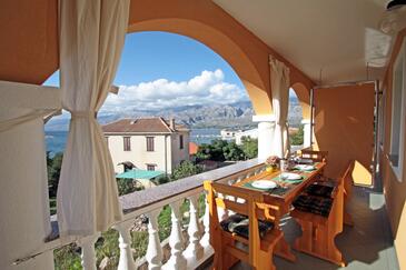 Leiligheter ved sjøen Vinjerac, Zadar - 5824