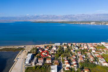 Apartments with terrace Nin, North Dalmatia