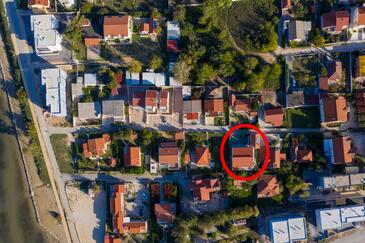 Apartments with terrace Nin, North Dalmatia