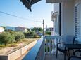 Sukošan, Balcón - vistas en alojamiento de tipo studio-apartment, se admiten mascotas y WiFi.