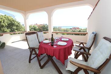 Appartement d'une chambre Mandre, Pag (A-6309-a(