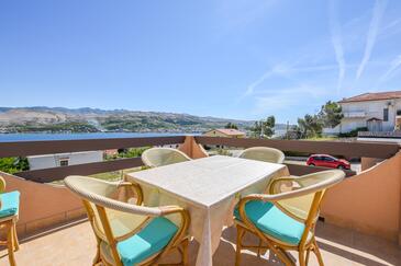 Dvosobni apartma Pag (A-6316-b(