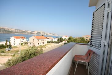 Appartement d'une chambre Stara Novalja, Pag (A-6319-f)