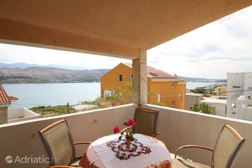 Apartmanok parkolóhellyel Pag - 6326