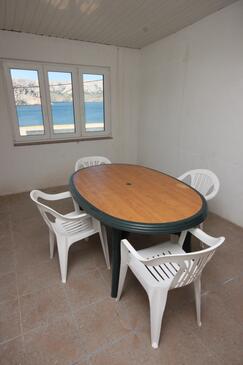 Dvoupokojový apartmán Metajna, Pag (A-6352-c(