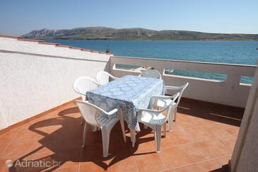 Сімейні апартаменти біля моря Кустічі - Kustići, Паг - Pag - 6376