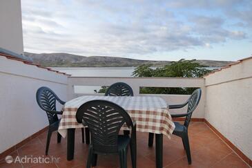 Družinski apartmaji ob morju Kustići, Pag - 6376