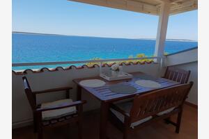 Jednosobni apartman Mandre, Pag (A-6386-d)
