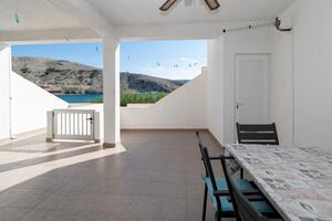 Two bedroom apartment Metajna, Pag (A-6395-a(