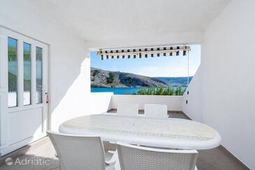 Apartmani uz more Metajna, Pag - 6395