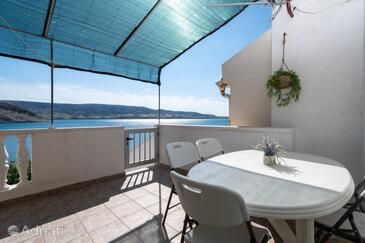 Lejligheder ved havet Metajna, Pag - 6395