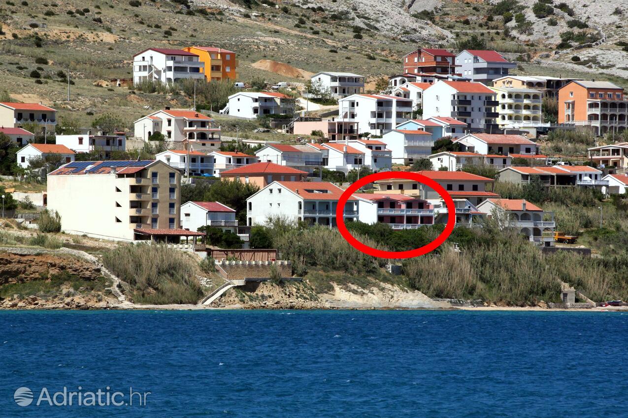 Apartmani uz more Pag - 6404