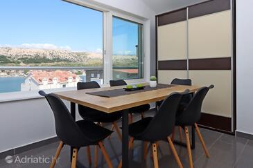 Апартаменты у моря с бассейном Паг - Pag - 6412