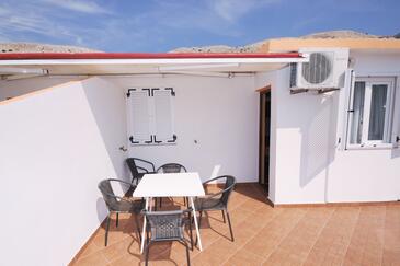 One bedroom apartment Metajna, Pag (A-6421-b(