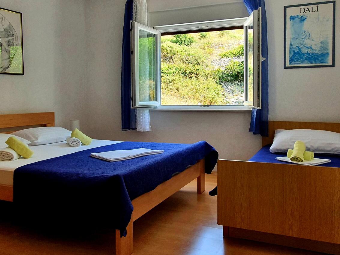A-6423-b - Privatunterkunft - Ferienwohnungen mit Parkplatz Metajna, Pag