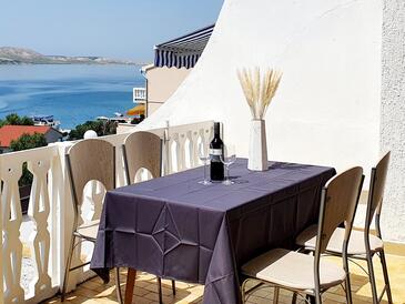 Apartmani s parkingom Metajna, Pag - 6423