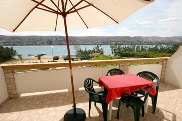One bedroom apartment Pag (A-6448-b(