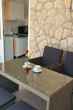 Jednopokojový apartmán Metajna, Pag (A-6496-a(