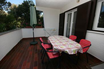 Jednopokojový apartmán Mandre, Pag (A-6515-a(