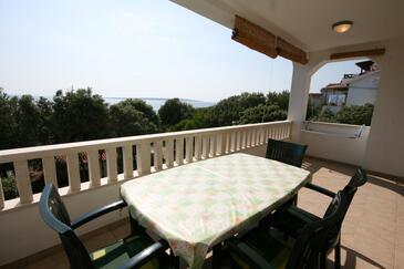 Tweekamerappartement Mandre, Pag (A-6518-a)