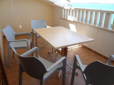 Dvoupokojový apartmán Mandre, Pag (A-6518-d(