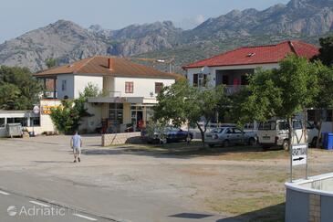Lejlighedens parkeringsplads Seline, Paklenica - 6604 Adriatic.hr