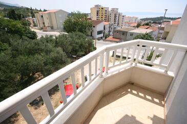 Apartments with terrace Makarska, Central Dalmatia