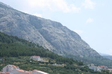 Apartments with terrace Makarska, Central Dalmatia