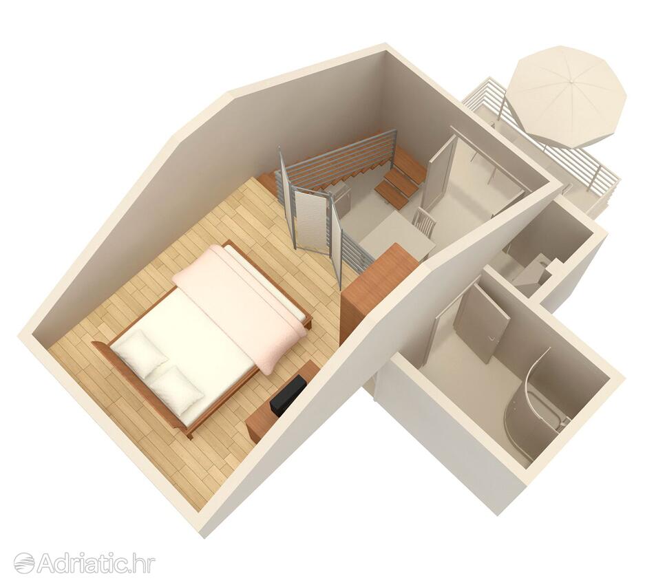 AS-6661-b - Private accommodation - Apartments by the sea Gradac, Makarska