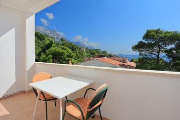 Appartements avec terrasse Brela, Dalmatie Centrale