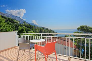 Appartements avec terrasse Brela, Dalmatie Centrale