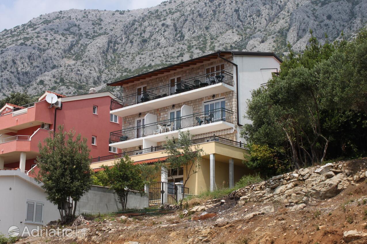 Apartmanok parkolóhellyel Zivogosce - Porat, Makarska - 6700
