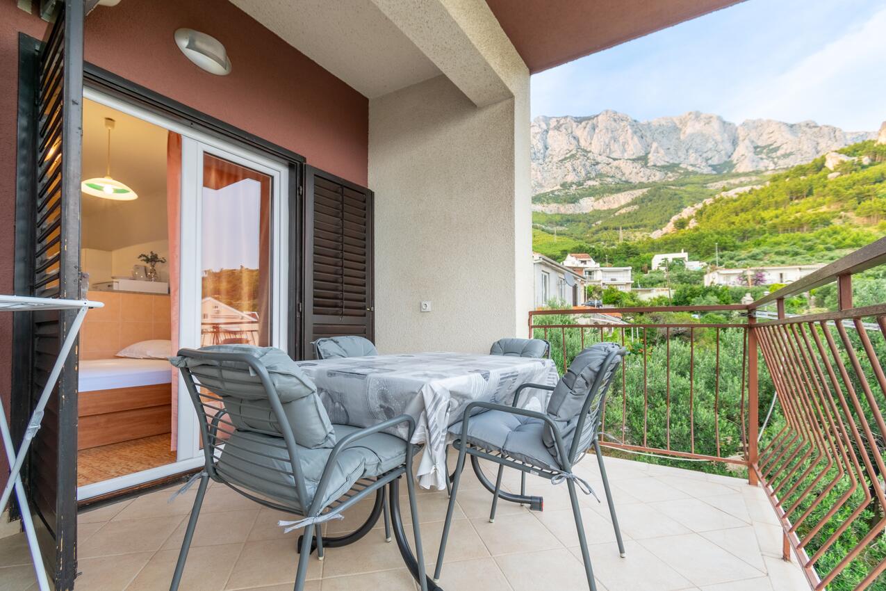 Apartments with parking spaces Krvavica, Makarska - 6749