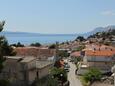 Baška Voda, Terasa - pohled v ubytování typu apartment, WiFi.