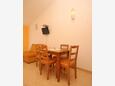 Baška Voda, Esszimmer in folgender Unterkunftsart studio-apartment, WiFi.