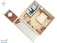 Baška Voda, План в размещении типа studio-apartment, WiFi.