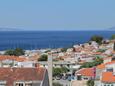 Baška Voda, Terasa - pogled u smještaju tipa studio-apartment, WiFi.