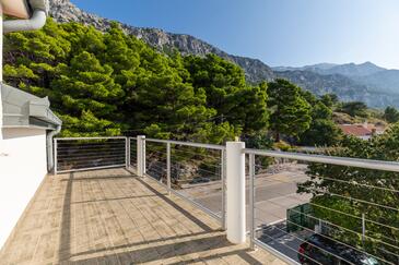 Appartements avec terrasse Brela, Dalmatie Centrale