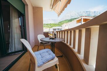 Apartamenty z basenem dla rodzin z dziećmi Promajna, Makarska - 6849