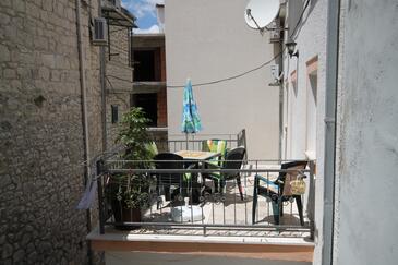 Apartamentos com terraço Baška Voda, Dalmácia Central
