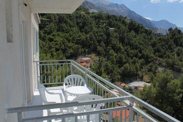 Студио-апартаменты Брела - Brela, Макарска - Makarska (AS-6895-c)